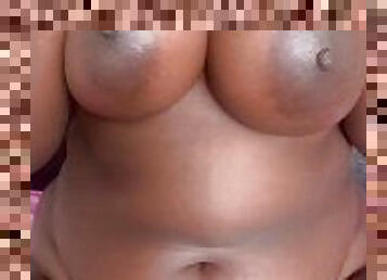 gros-nichons, mamelons, orgasme, amateur, ébène, ados, point-de-vue, seins