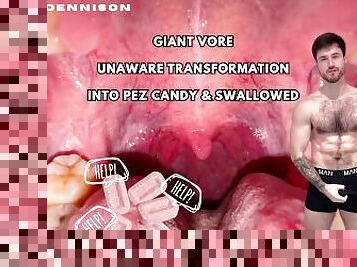 GIANT VORETRANSFORMATION INTO PEZ CANDY & SWALLOWED