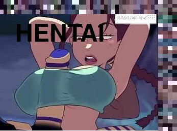 monstro, anal, hentai