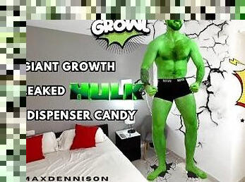 GIANT GROWTH LAB LEAKED HULK PEZ DISPENSER CANDY