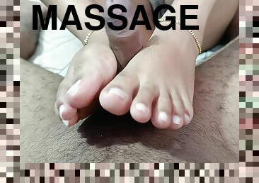 cul, amateur, massage, indien, pieds, point-de-vue, fétiche