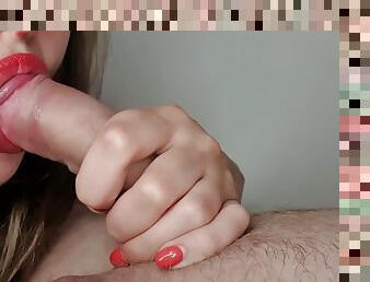 My Friends Wife Gives Me A Massive Cumshot In Her Sweet Mouth!