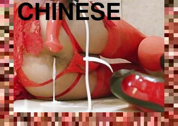 Happy Chinese new year & Anal creampie