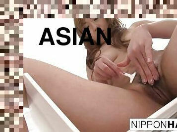 asiático, peluda, masturbación, coño-pussy, babes, chorro-de-corrida, adolescente, hardcore, japonés, a-solas