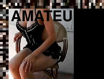 masturbation, amateur, jouet, française, doigtage, solo, hôtel