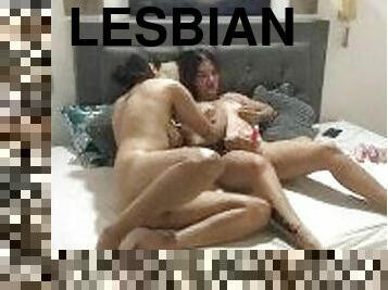 Great lesbian blowjob before bed.