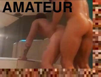 amateur, énorme-bite, gay, compilation, ejaculation, bite, dure