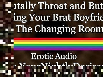 Destroying Your Bratty Twink's Ass In Public (Blowjob) (Rough Anal) (Erotic Audio For Men)