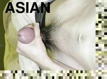 asiatique, masturbation, maigre, anal, ejaculation-sur-le-corps, énorme-bite, jouet, gay, branlette, compilation