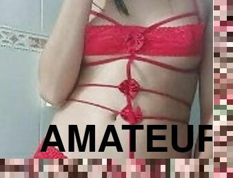 masturbação, amador, babes, excitante, mexicano, pequeno