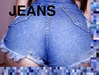 stip, pov, apertado, dançando, rabo, jeans