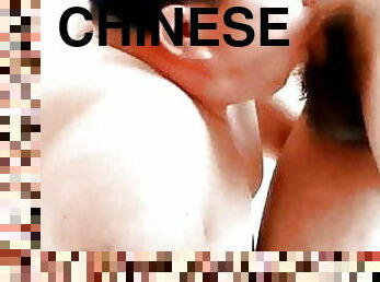 asien, papa, masturbieren, anal-sex, homosexuell, chinesin, vati, tragen