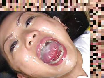 asiatique, japonais, bdsm, sur-le-visage, bukkake, fétiche, bondage