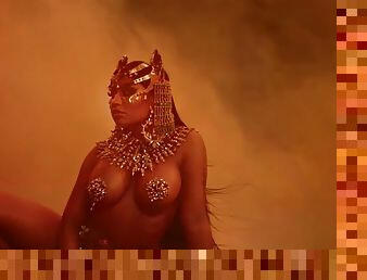 Nicki minaj ganjaburn (only boob shots)