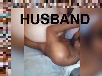 Her husband recorded us