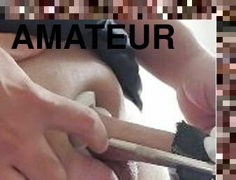 masturbation, amateur, énorme-bite, branlette, point-de-vue, fétiche, solo, réalité, bite