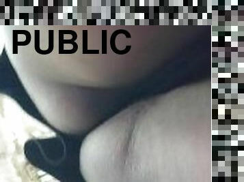 Public Wet Pussy Upskirt