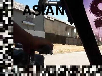 Asian teens fucked hard by a horny cameraman