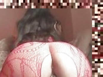 Twerking on my 11" BBC Dildo
