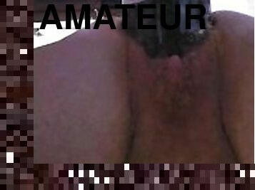 énorme, masturbation, chatte-pussy, amateur, jouet, gode