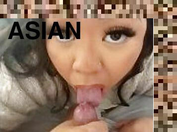 asiatique, gros-nichons, public, amateur, fellation, maison, couple, fou, salope, ejaculation