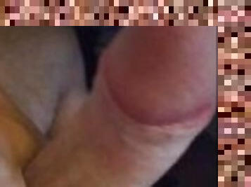 masturbation, orgasme, amateur, ejaculation-sur-le-corps, énorme-bite, maison, secousses, ejaculation, solo, bite