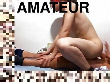 rumpe, doggy, amatør, blowjob, tenåring, hardcore, hjemmelaget, par, kåt, naturlig