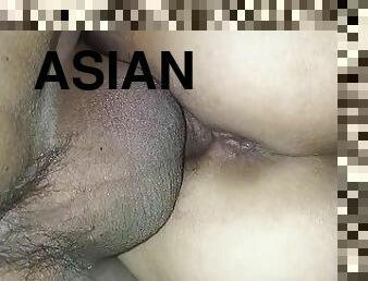 asyano, pekpek-puke-pussy, baguhan, milf, creampie, makipot-masikip, realidad