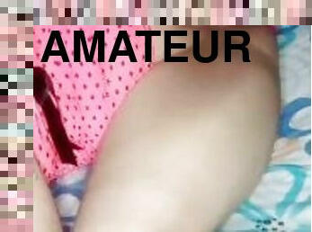 cul, masturbation, chatte-pussy, giclée, amateur, ejaculation-sur-le-corps, rousse, bout-a-bout, solo