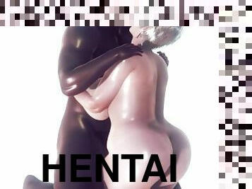 užpakalis, dideli-papai, mažulės, japonai, hentai, 3d