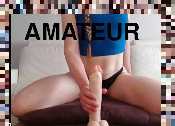 cul, orgasme, giclée, amateur, anal, milf, jouet, blonde, gode, bout-a-bout