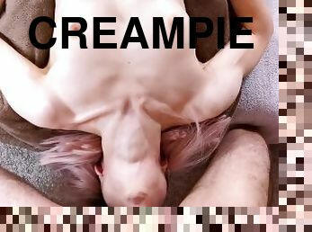 groß-titten, äußerste, tief-in-die-kehle, creampie, gesichtspunkt, beule, titten, sack, glied, raue