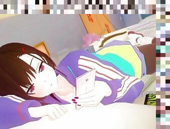 MIYAZUKI SHIZUKA GETS DESTROYED - HENTAI 3D + POV