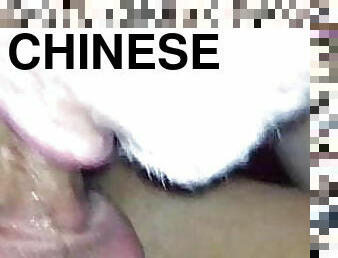 asien, papa, dilettant, blasen, zwischen-den-rennen, homosexuell, paar, chinesin, vati