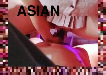 TIRED BUT SO HORNY, ASIAN MAKES ME LOUD CUM