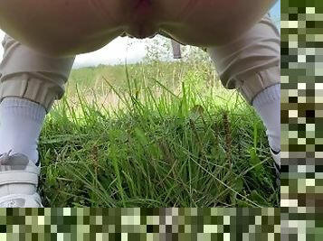 cul, pisser, public, chatte-pussy, amateur, ados, bas, fétiche, douche, gros-plan