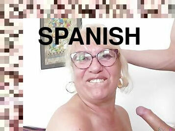 Spanish Granny Knows How To Handle A Young Cock