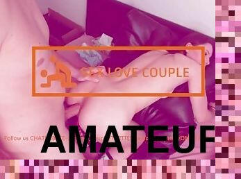 levrette, amateur, anal, fellation, maison, couple, hirondelle, point-de-vue, ejaculation, pute