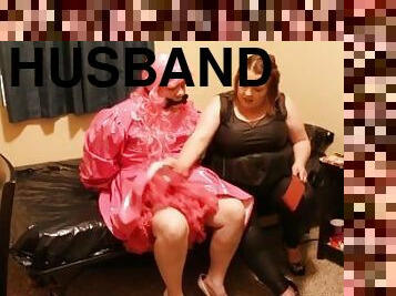 Mistress destroys sissy husband