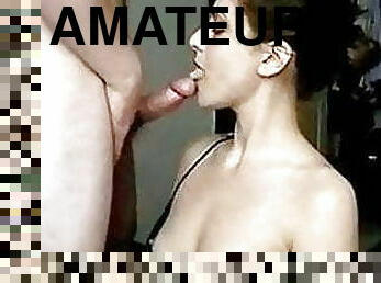 amateur, maison, couple, pute