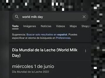 world milk day and i want it all on my face cum on my face 