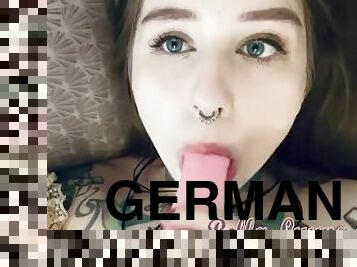 German Tattoo Babe need a hart fuck!
