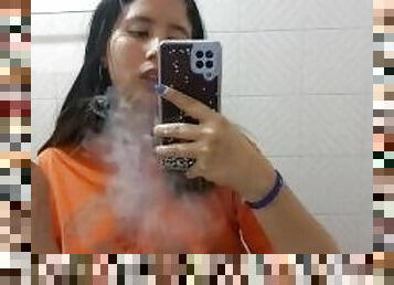 amador, latina, mãe, jovem18, puta, fetiche, sozinho, fumando, domínio, morena