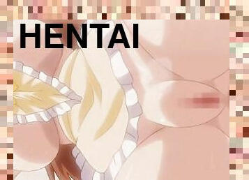 orgie, anal-sex, creampie, ficken, anime, hentai, nympho