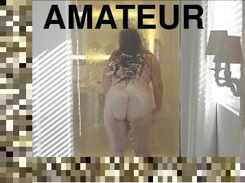 cul, baignade, amateur, latina, belle-femme-ronde, joufflue, doigtage, jeune-18, bout-a-bout, fétiche