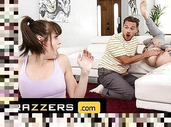 Brazzers - Horny & Alone Keira Croft Masturbates & Squirts But Kyle Mason Finds Her & Fucks Her Hard