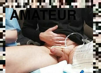 extrême, infirmière, pisser, amateur, fétiche