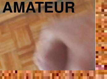 masturbation, amateur, ejaculation-sur-le-corps, énorme-bite, gay, branlette, secousses, ejaculation, solo, réalité