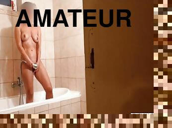 baignade, gros-nichons, maigre, amateur, cam, espion, voyeur, européenne, euro, douche