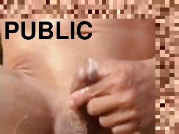 masturbācija-masturbation, nudists, ārā, publisks, amatieris, pludmale, sperma, griboša, solo, penis